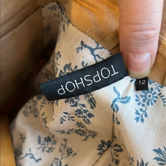 Topshop Women’s Jacket with Floral Lining - Picture 12 of 12